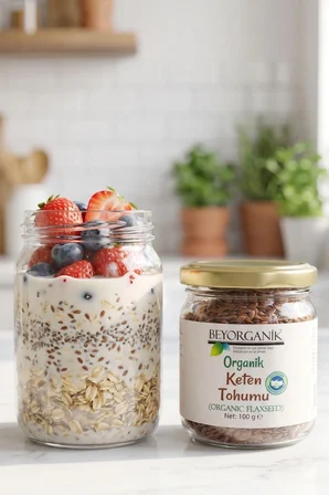 Organik Keten Tohumu 100gr