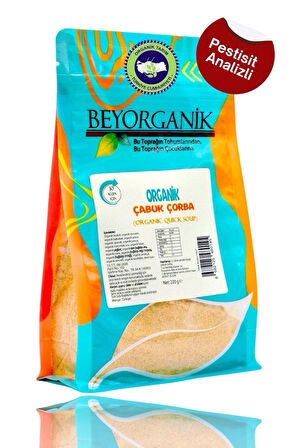 Organik Çabuk Kış Çorbası (PESTİSİT VE AFLATOKSİN ANALİZLİ)
