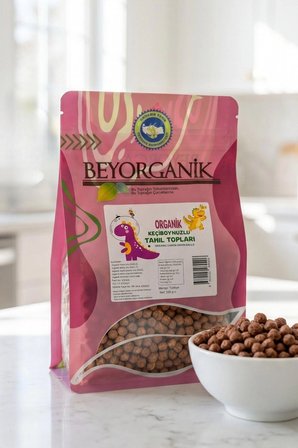Organik Keçiboynuzlu Tahıl Topları 150gr
