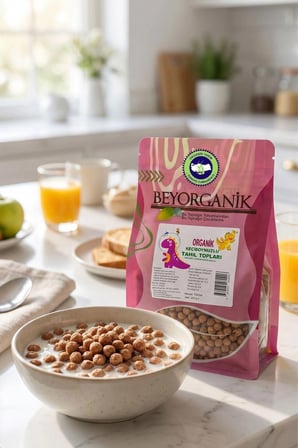 Organik Keçiboynuzlu Tahıl Topları 150gr