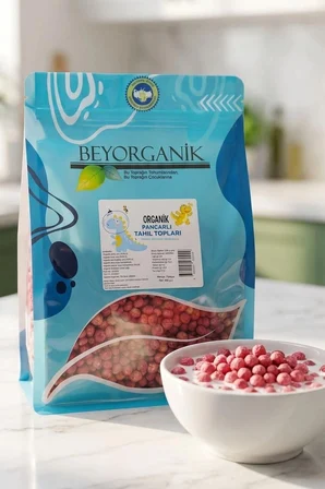 Organik Pancarlı Tahıl Topları 400gr