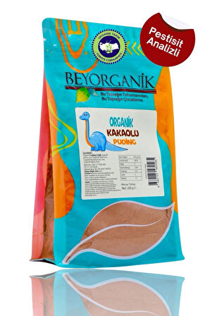 Organik Kakaolu Puding 200gr