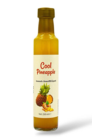Cool Pineapple- Ananaslı zencefilli içecek 250ml