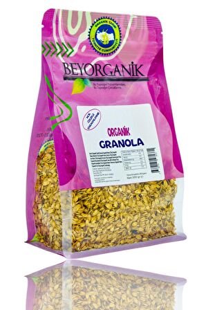 Organik Granola 350gr (MOR ÖZLERLE HARMANLANMIŞ)