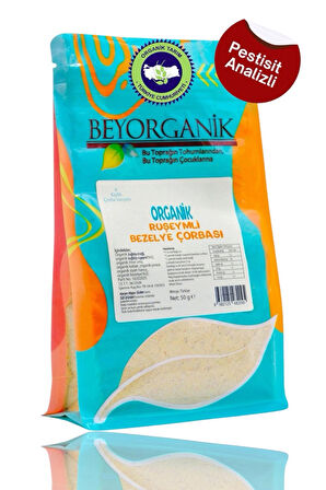 Organik Ruşeymli Bezelye Çorbası 50gr (PESTİSİT VE AFLATOKSİN ANALİZLİ)