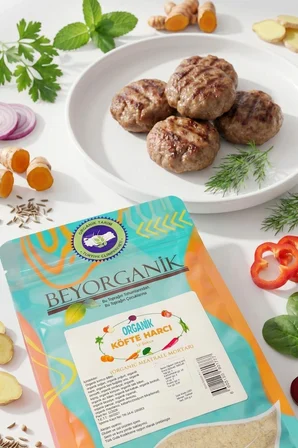 Organik Köfte Harcı (Sebzeli) 200gr (PESTİSİT VE AFLATOKSİN ANALİZLİ)