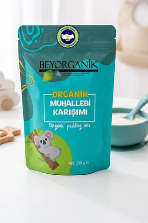 Organik Muhallebi Karışımı (Yulafli) 200Gr