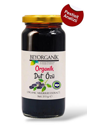 Organik Dut Özü 315gr (PESTİSİT VE AĞIR METAL ANALİZLİ)