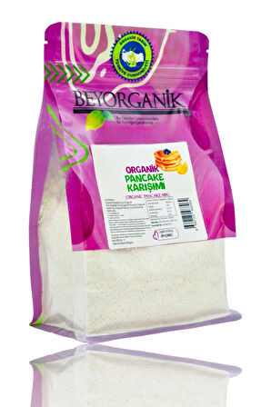 Organik Pankek Karışımı 500gr (PESTİSİT VE AFLATOKSİN ANALİZLİ)