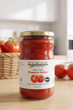 Organik Domates Salçası 660cc