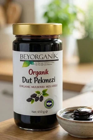 Organik Dut Pekmezi 650gr (PESTİSİT ANALİZLİ)