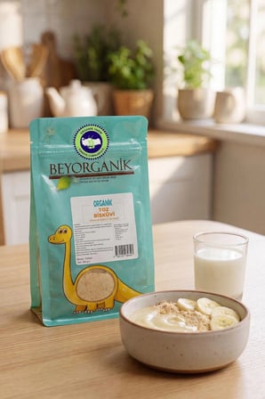 Organik Toz Bisküvi 200gr