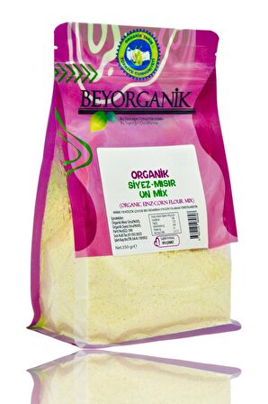 Organik Siyez-Mısır Un Mix 350gr