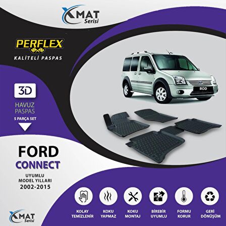 Perflex Paspas 3D Havuzlu X-Mat Connect 2002-2015