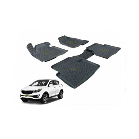 Perflex Paspas 3D Havuzlu Sportage 2011-2016
