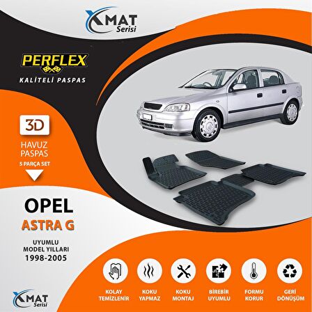 Perflex Paspas 3D Havuzlu X-Mat Astra G 1998-2005