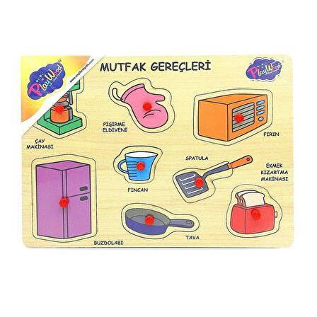 Ahşap Tutmalı Mutfak Gereçleri