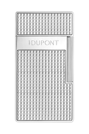 S.T. Dupont Biggy Silver Diamond Head Puro Çakmağı 25210