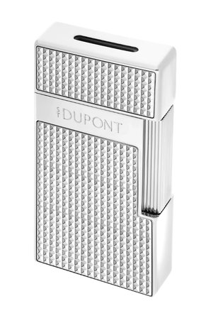 S.T. Dupont Biggy Silver Diamond Head Puro Çakmağı 25210