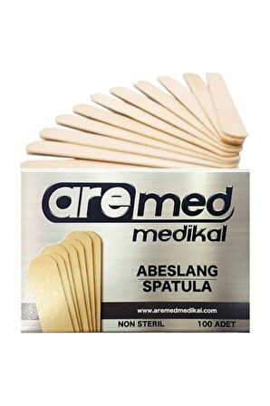 Abeslang Tahta 100'lü X10 Kutu (1000 Adet)  - Spatula