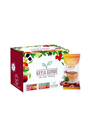 Elma Çayı - Elma Taneli - Tek Kullanımlık 30 Adet.