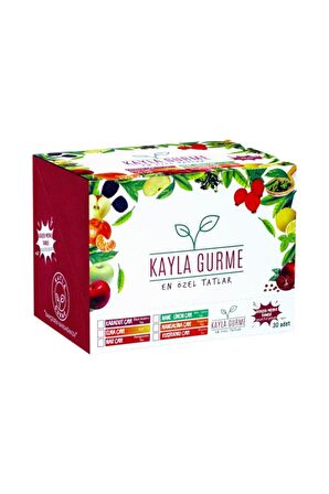 Elma Çayı - Elma Taneli - Tek Kullanımlık 30 Adet.