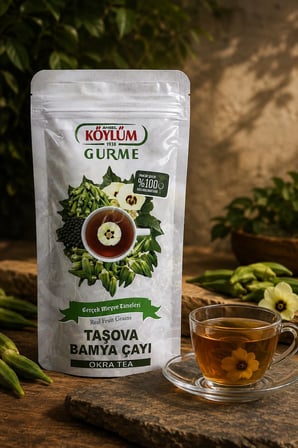 Köylüm Gurme Taşova Bamya Çayı 250 gr