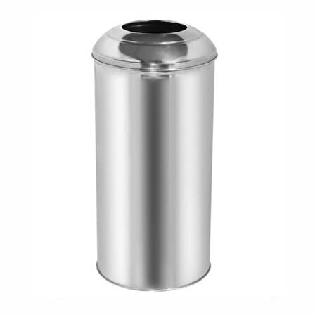 Okinox Metal Bombe Çember Kapak Çöp Kovası 900245-100