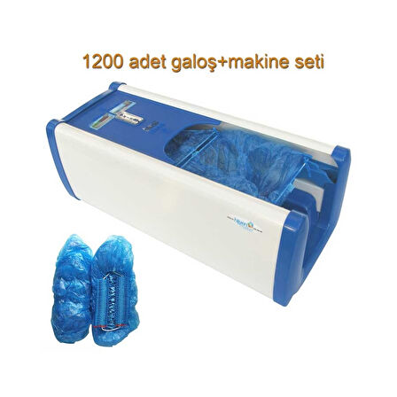 Okinox Galoş Giyme Makinesi Mavi 1200 Adet Galoş Set 920411