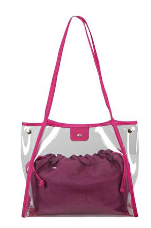 Hawra Omuz Çantası-212HL383T-Fuşya | undefined