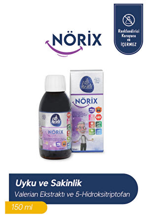 Nörix Şurup Valerian Ekstraktı Ve 5-hidroksitriptofan Içeren Takviye Edici Gıda