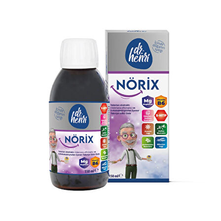 Nörix Şurup Valerian Ekstraktı Ve 5-hidroksitriptofan Içeren Takviye Edici Gıda
