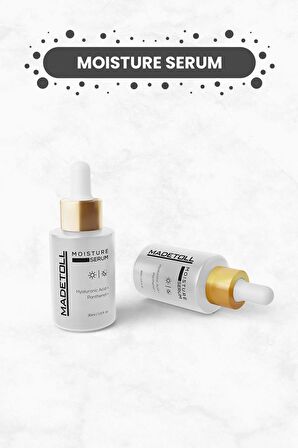 Madetoll Moisture Serum 30 ml Yoğun Nemlendirici ve Dolgunlaştırıcı 3x Hyalüronik Asit+Panthenol