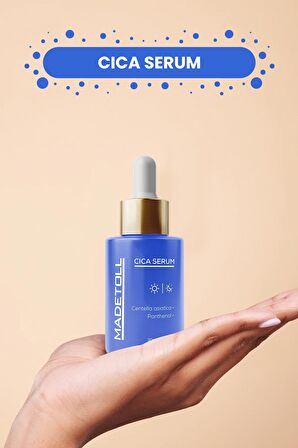 Madetoll Cica Serum 30 ml Cilt Yenileyici, Bariyer Güçlendirici ve Yatıştırıcı Centella Asiatica+Panthenol