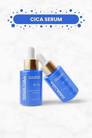 Madetoll Cica Serum 30 ml Cilt Yenileyici, Bariyer Güçlendirici ve Yatıştırıcı Centella Asiatica+Panthenol