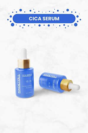 Madetoll Cica Serum 30 ml Cilt Yenileyici, Bariyer Güçlendirici ve Yatıştırıcı Centella Asiatica+Panthenol