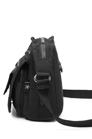 SMART BAGS SMBYB3005-0001 SİYAH KADIN ÇAPRAZ ÇANTA
