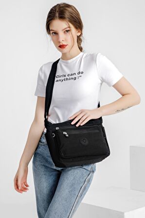 SMART BAGS SMBYB1238-0001 SİYAH KADIN ÇAPRAZ ÇANTA