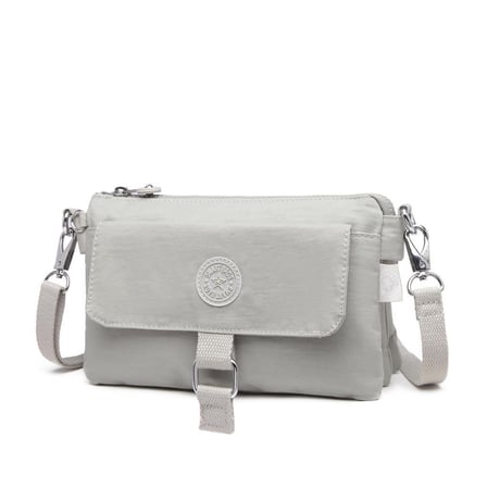 SMART BAGS SMBYB1147-0083 İCE GRİ KADIN MİNİK ÇAPRAZ ÇANTA