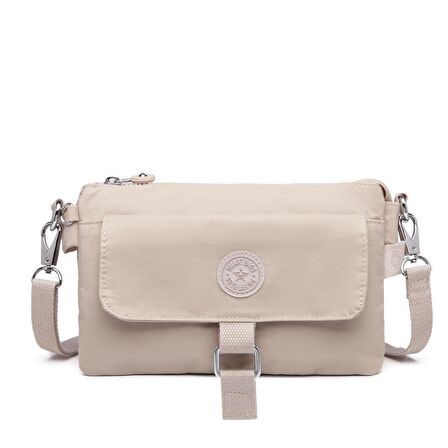 SMART BAGS SMBYB1147-0003 BEJ KADIN MİNİK ÇAPRAZ ÇANTA