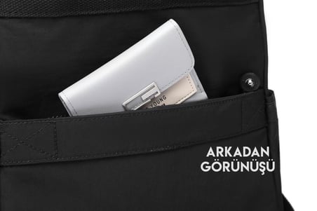SMART BAGS SMBYB3000-0003 BEJ KADIN BEBEK BAKIM SIRT ÇANTASI