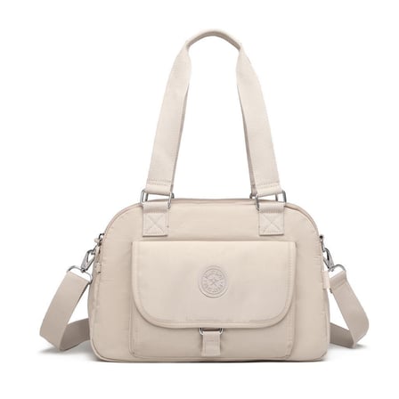 Krinkıl Kumaş Kadın Çantası Smart Bags 1122 Bej