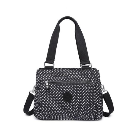 Krinkıl Kumaş Kadın Omuz Çantası Smart Bags 1125-127 Desenli