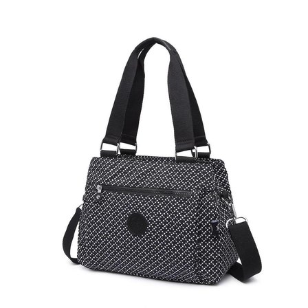 Krinkıl Kumaş Kadın Omuz Çantası Smart Bags 1125-127 Desenli