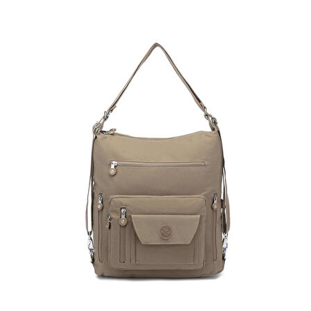Smart Bags Hem Sırt Hem de Omuz Kadın Çantası BC 1205 4001 - Açık Kahve