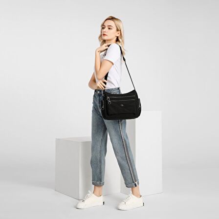 SMART BAGS SMBYB1115-4029 P.KOYU YEŞİL KADIN ÇAPRAZ ÇANTA