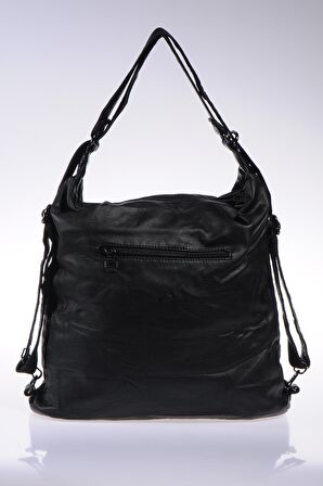 BARCELONA BRCYB1580-0001 SİYAH KADIN OMUZ ÇANTASI