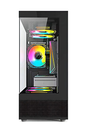 Mintra Alix Ryzen 5 5512 16GB Ddr4 512GB M.2 SSD Rtx2060 Super 24" 165hz Oyuncu Masaüstü Bilgisayarı