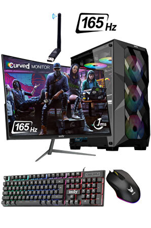 Mintra Granbull X I5-12400f 16GB 256GB M.2 Nvme Gtx1660s 6GB 24" 165hz Oyuncu Masaüstü Bilgisayarı