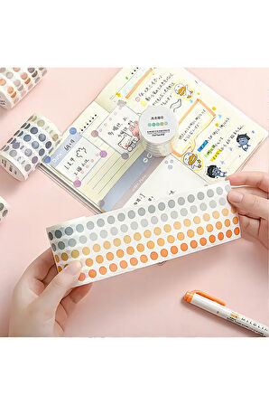 Spring Cherry Temalı 5 Renkli Rulo Bant • Sticky Note (GGK-PB005)